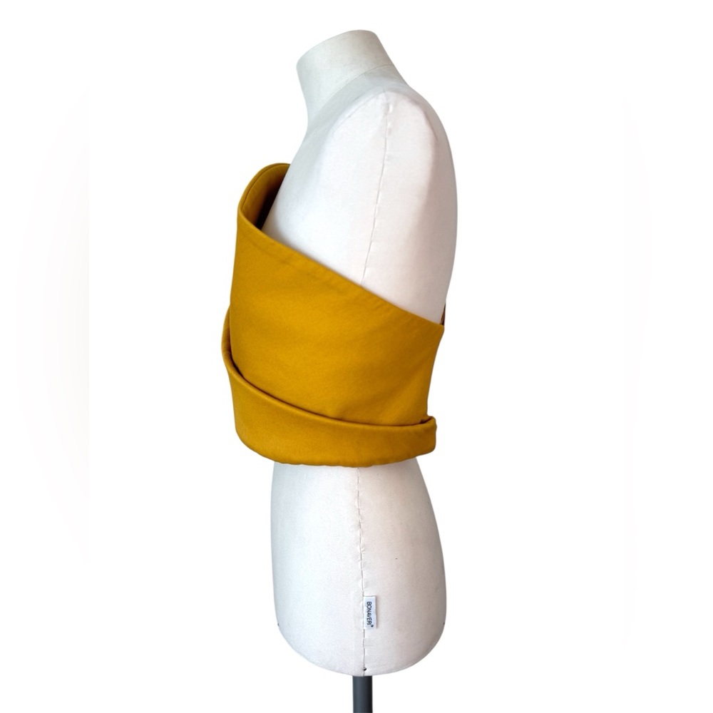 Hanifa Yellow Rozi Petal Top size XL - Picture 7 of 12